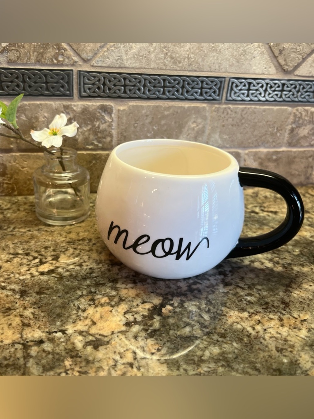 World Market “meow” mug